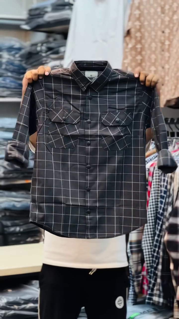 Checked Pure Cotton Casual Shirt - Image 7