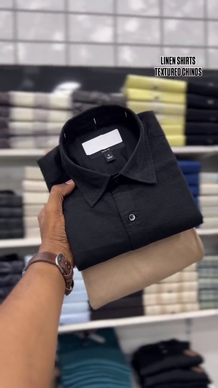 Standard Spread Collar Cotton Formal Shirt - Image 4
