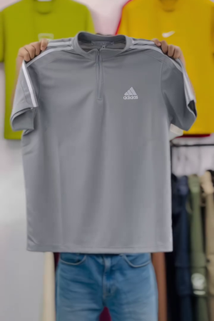 3-Striped Logo Detail Polo T-shirt