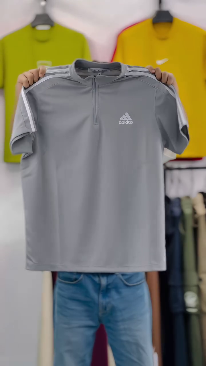 3-Striped Logo Detail Polo T-shirt