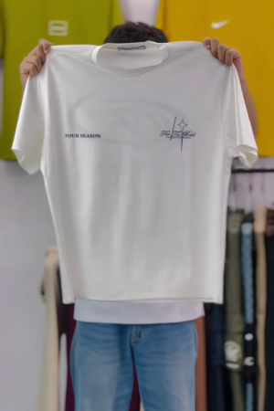 Men Premium Textured Oversized T-shirt