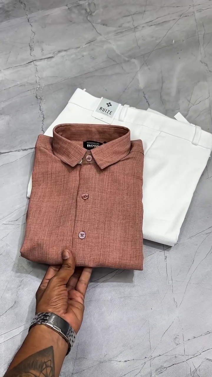 Classic Long Sleeves Casual Shirt - Image 6