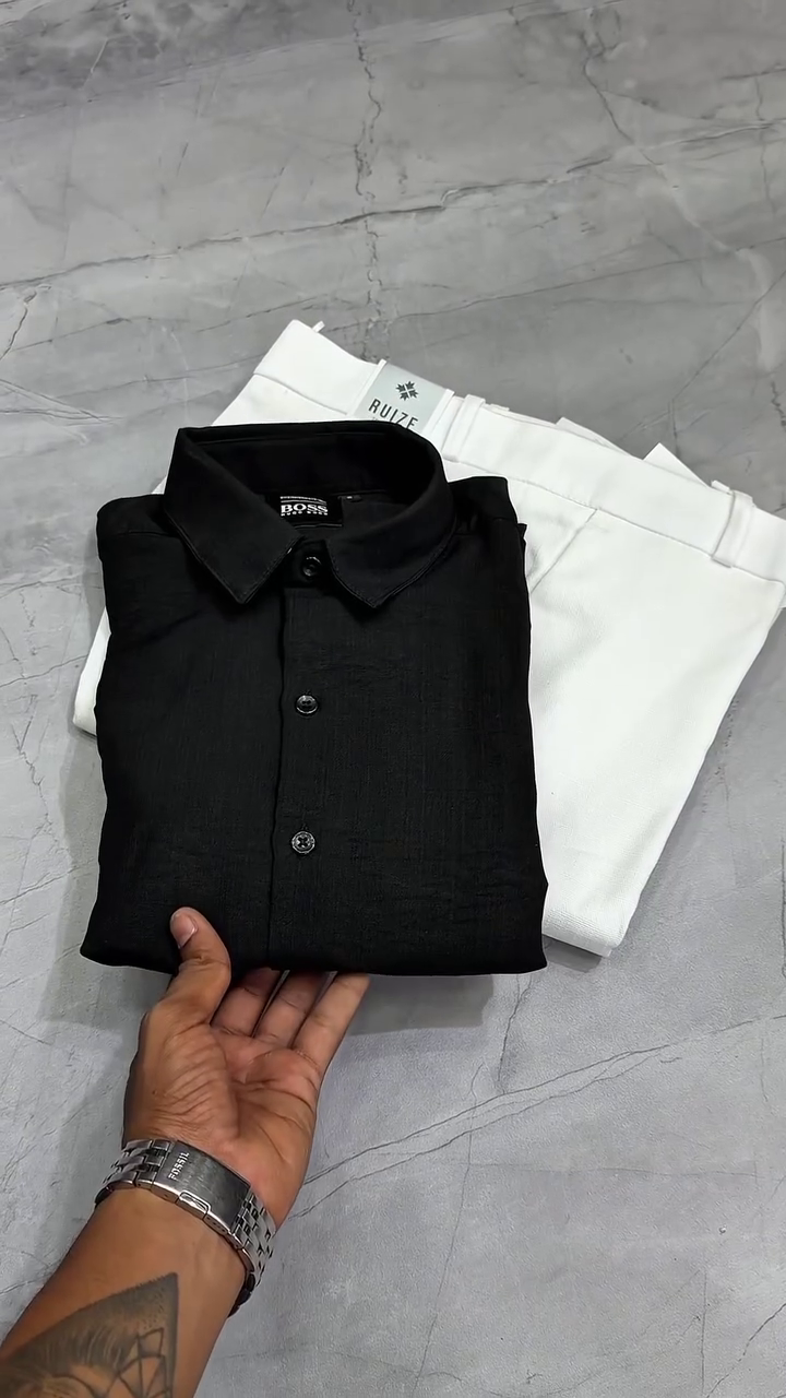 Classic Long Sleeves Casual Shirt - Image 5