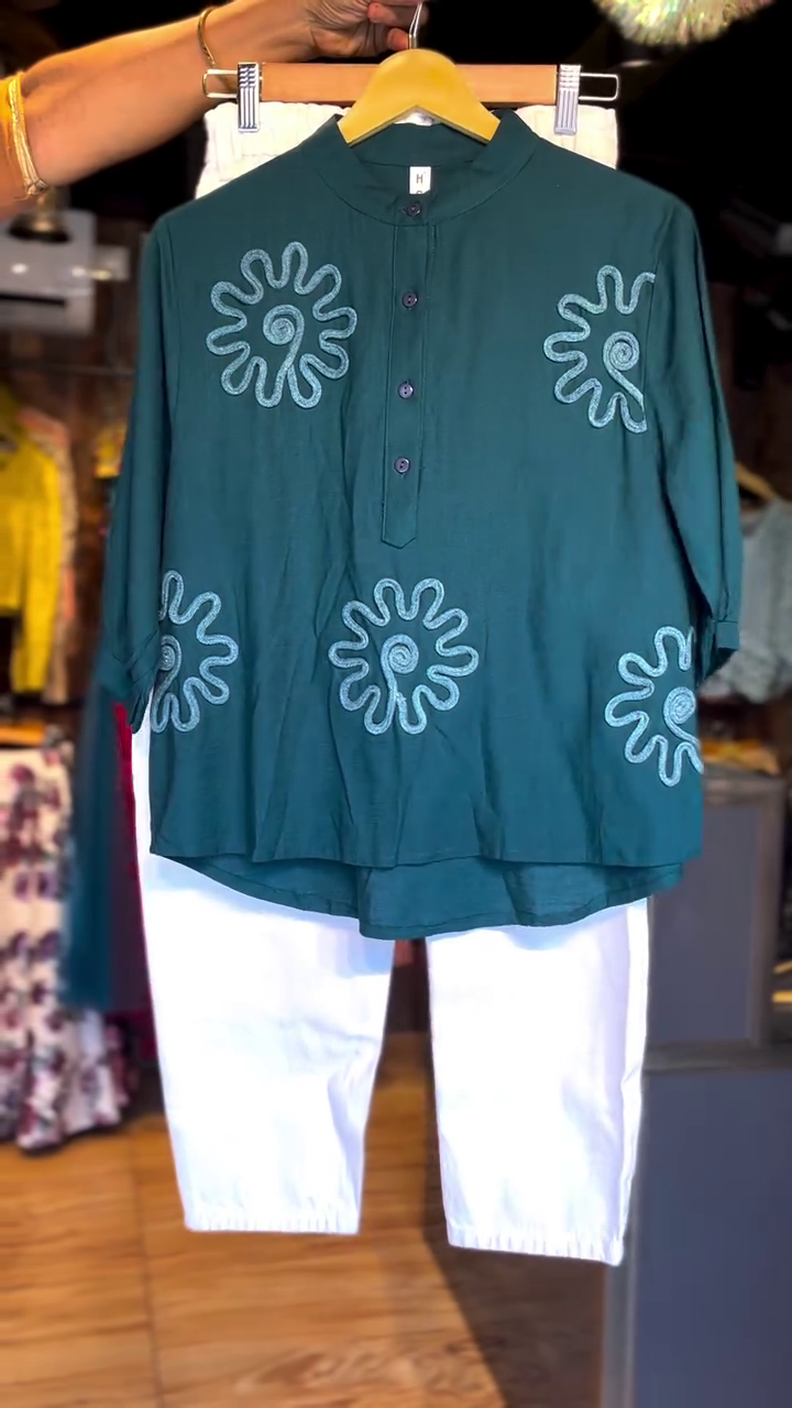 Women Floral Party Shirt