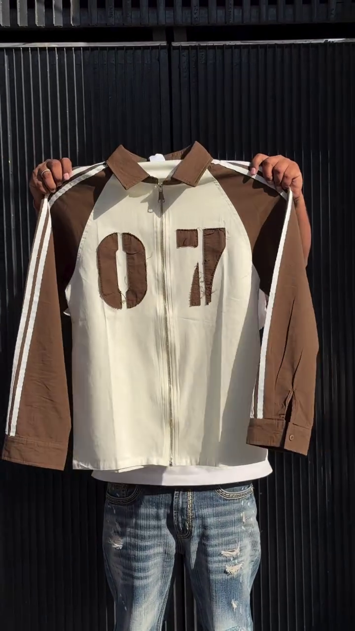 Men Retro Track Sporty Jacket - Image 7