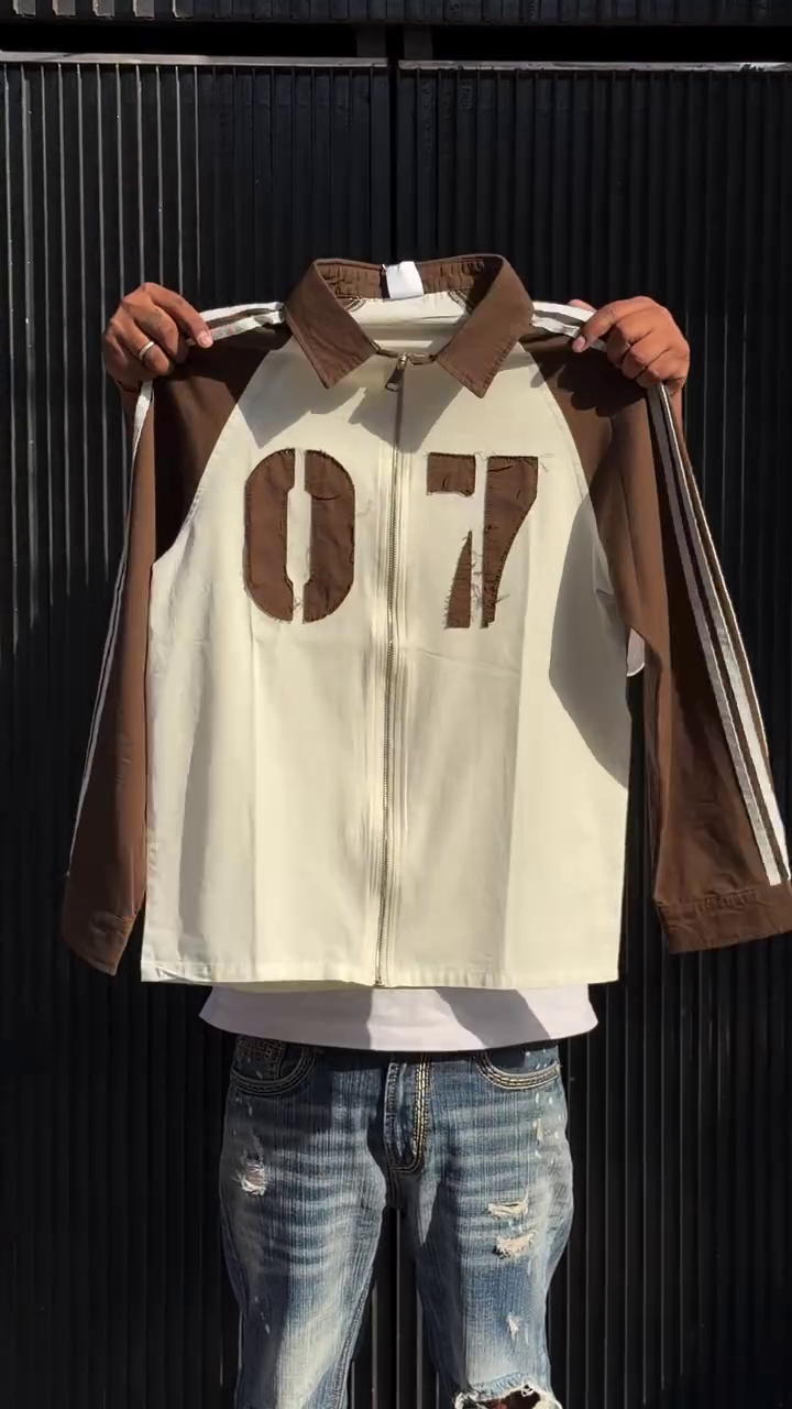 Men Retro Track Sporty Jacket - Image 3